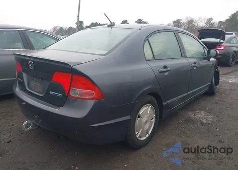 2008 Honda Civic Hybrid from USA, damaged, VIN JHMFA36208S026095